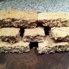A picture of Bry's Vegan Sweet Lemon Squares.