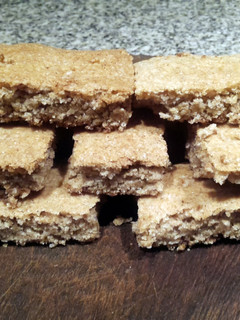 A picture of Bry's Vegan Sweet Lemon Squares.