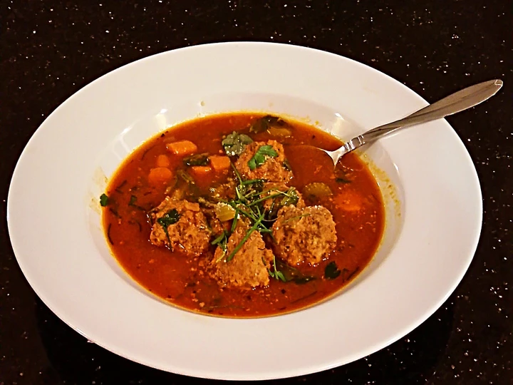 Easy Ways Make Recipes Meatballs in Tomato Vegetable Broth the Perfect Perfect.