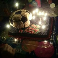 A picture of Carvable, Stackable Chocolate Cake!.