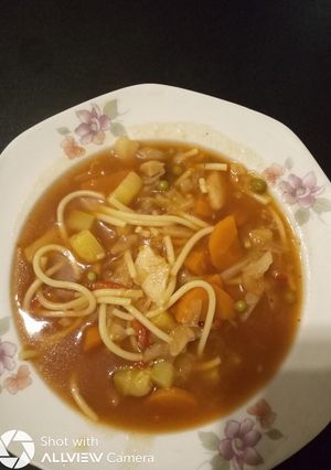 O poză a rețetei Minestrone.