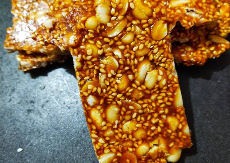Step-by-Step Guide to Make Favorite Til Peanuts Bar