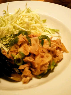 A picture of Pork Belly Ginger Stir-fry.