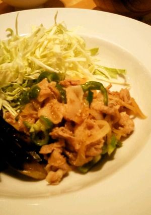 A picture of Pork Belly Ginger Stir-fry.