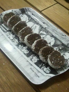 A picture of CHOCOLATE and FIG LOG.