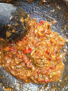 Foto resep Sambal Pecel Lele (lamongan)