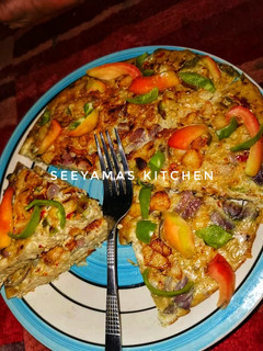 Indomie pizza ainihin hoton girkin