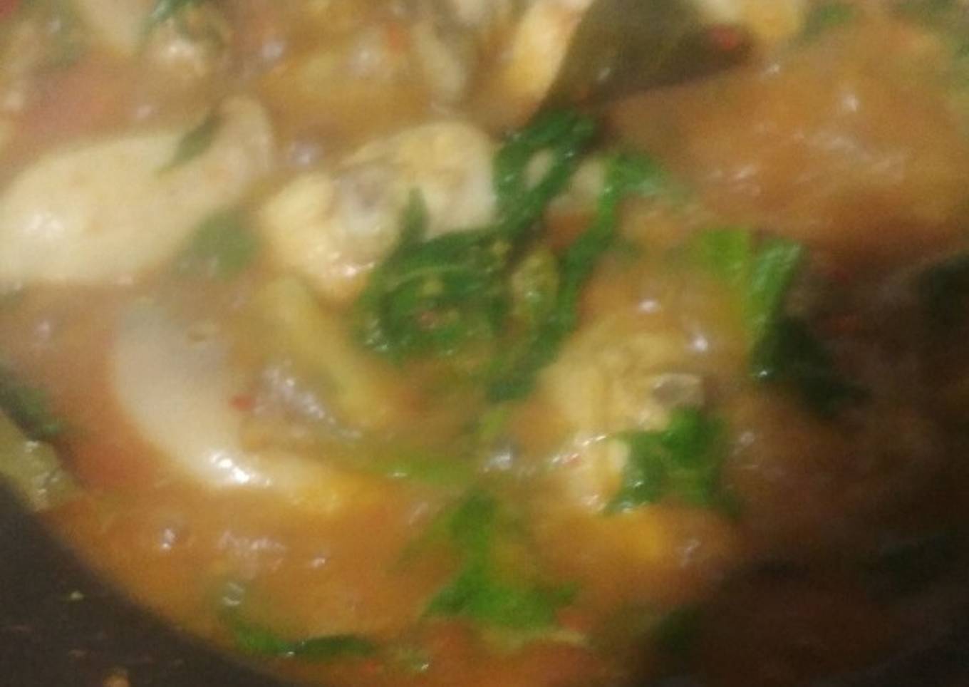 Ayam woku pasti enak