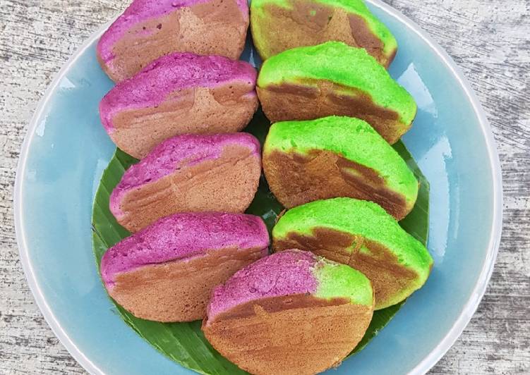 60.Pukis Ekonomis Rasa Taro & Pandan ????????????????