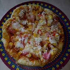 รูปของ Pizza homemade kukus
