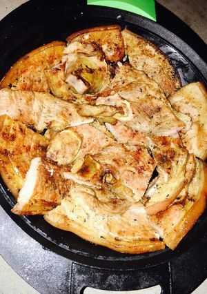 A picture of Grilled pork.