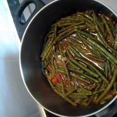A picture of Green beans casserole.