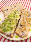 Toast with Healthy Bean Paste and Tofu Cream