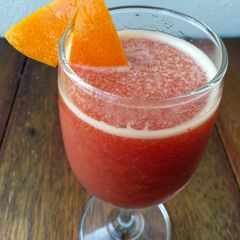 A picture of Tomato And Orange Juice.