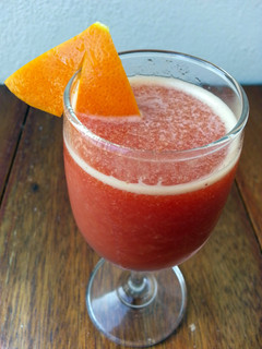 A picture of Tomato And Orange Juice.