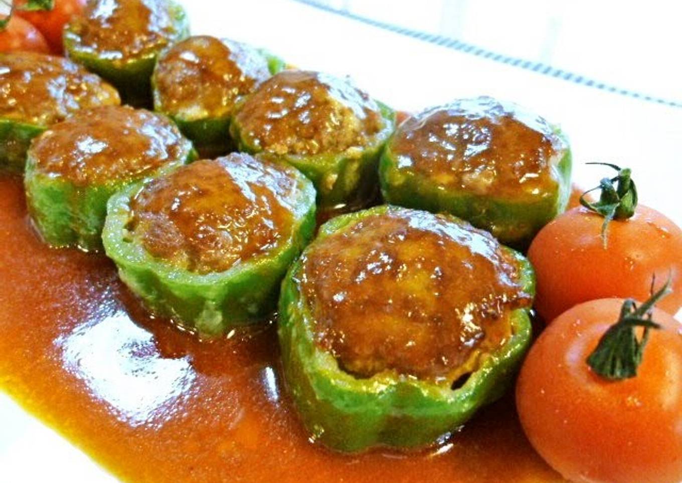 Easy and Delicious Stuffed Green Bell Peppers