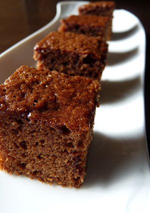 A picture of Dark Brown Sugar Brownies.