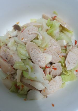 รูปของ ยำไส้กรอก