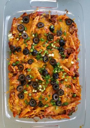 A picture of Southwest Pasta Bake.