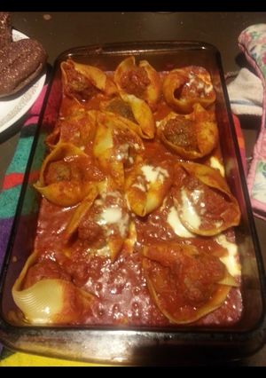 A picture of Meatballs On a Half Shell.