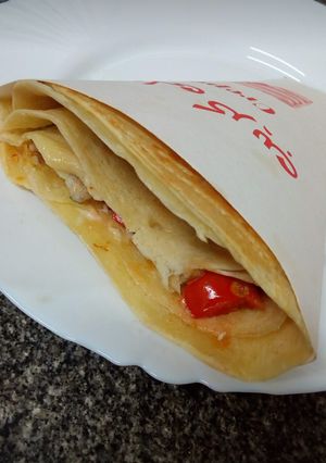 صورة لوصفة كريب دجاج