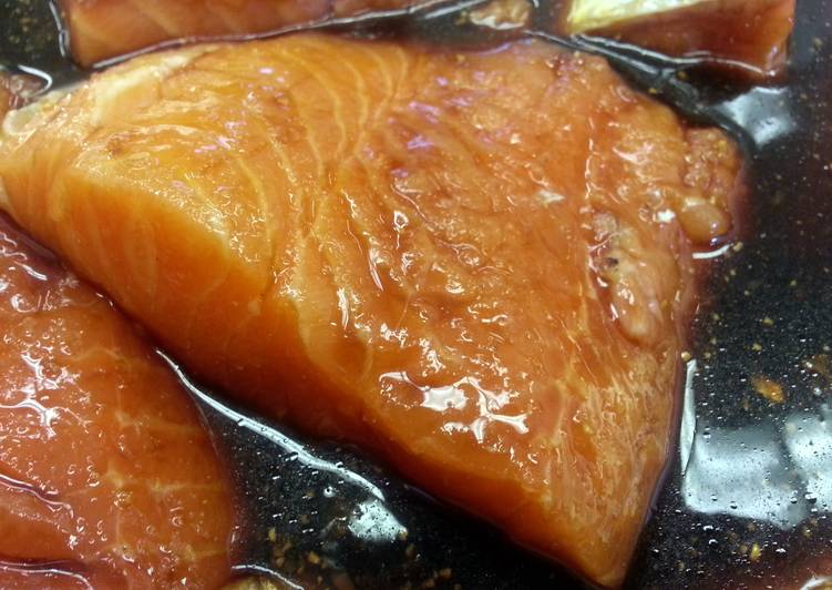 Steps to Prepare Favorite 30 Minute Salmon Marinade