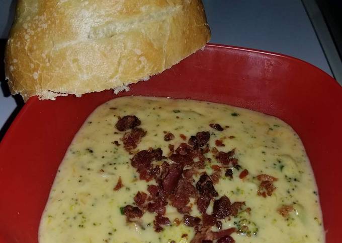 Easiest Way to Prepare Super Quick Homemade Cheddar Broccoli Soup