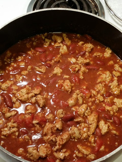 A picture of Chicken Chili Beans.