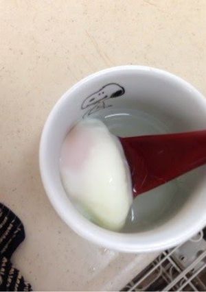 A picture of Poached Egg in the Microwave.