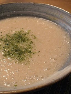 A picture of Breakfast Rice with Grated Yam.