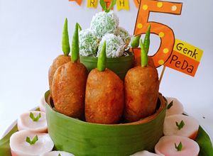 Foto resep Set Jajan Pasar (Kue Talam, Combro, Klepon)