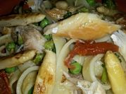 A picture of mackerel salad