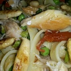 A picture of Sig's Smoked Mackerel Salad.