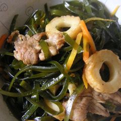 A picture of Sea Noodles - Simmered Shredded Kombu.