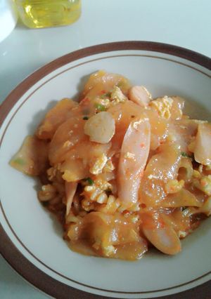 Foto resep Seblak Sossis Baso Telur