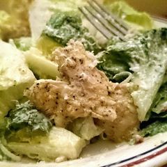 A picture of Lemon & Garlic Chicken Caesar Salad.