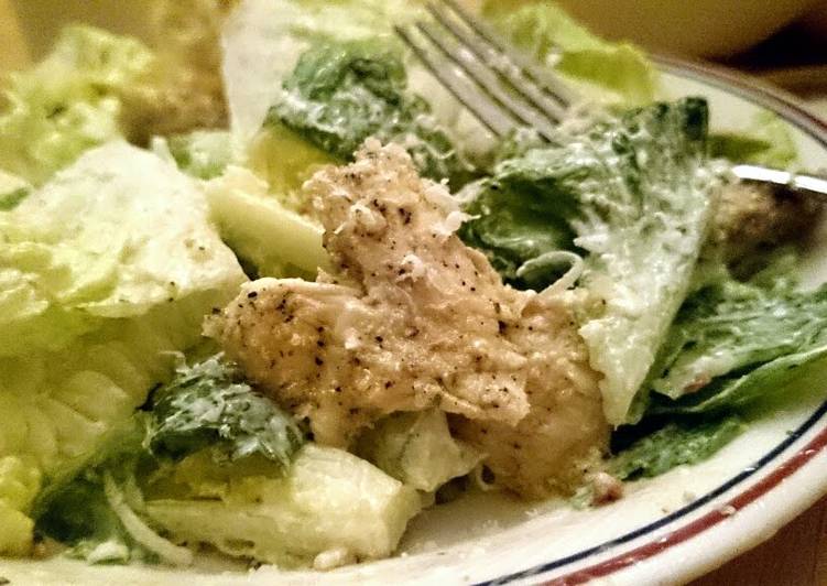 Step-by-Step Guide to Make Quick Lemon &amp; Garlic Chicken Caesar Salad