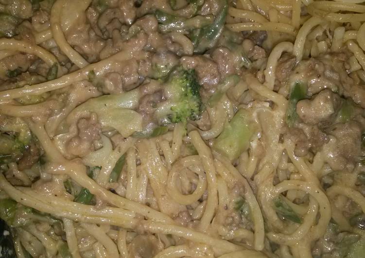 Easy Cheap Dinner &#34;Japanese&#34; spaghetti