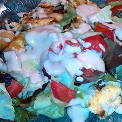 A picture of Breakfast taco eggs.