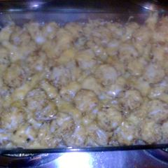 A picture of Tater Tot Casserole Variation.
