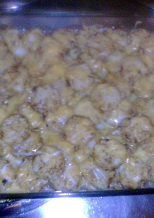 A picture of Tater Tot Casserole Variation.