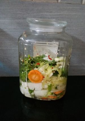 Hình của món Dưa muối chua ngọt.