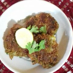 A picture of Moong dal ke kabab.