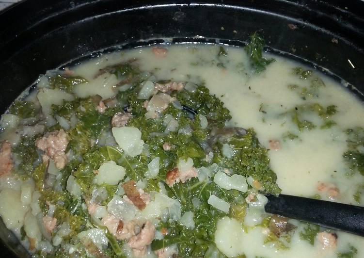 Wednesday Fresh Olive Garden Crock pot/slow cooker Tuscany zuppa soup