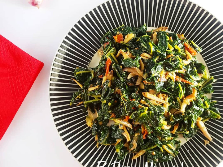 Cara Gampang Menyiapkan Oseng Daun pepaya teri, Sempurna