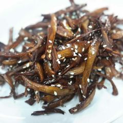 A picture of Mushroom Jerky.