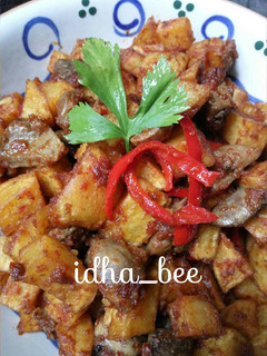 Foto resep Sambal goreng kentang
