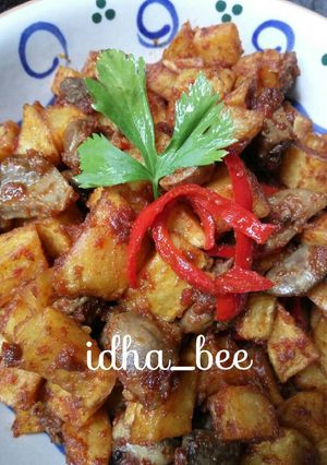 Foto resep Sambal goreng kentang