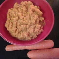 A picture of Carrot and Sweet Potato Mash ☺.