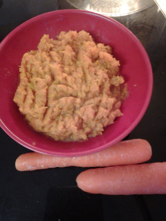 A picture of Carrot and Sweet Potato Mash ☺.